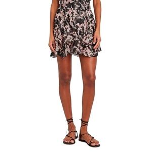 A.L.C. x INTERMIX Vera Lurex‎ Floral Mini Skirt